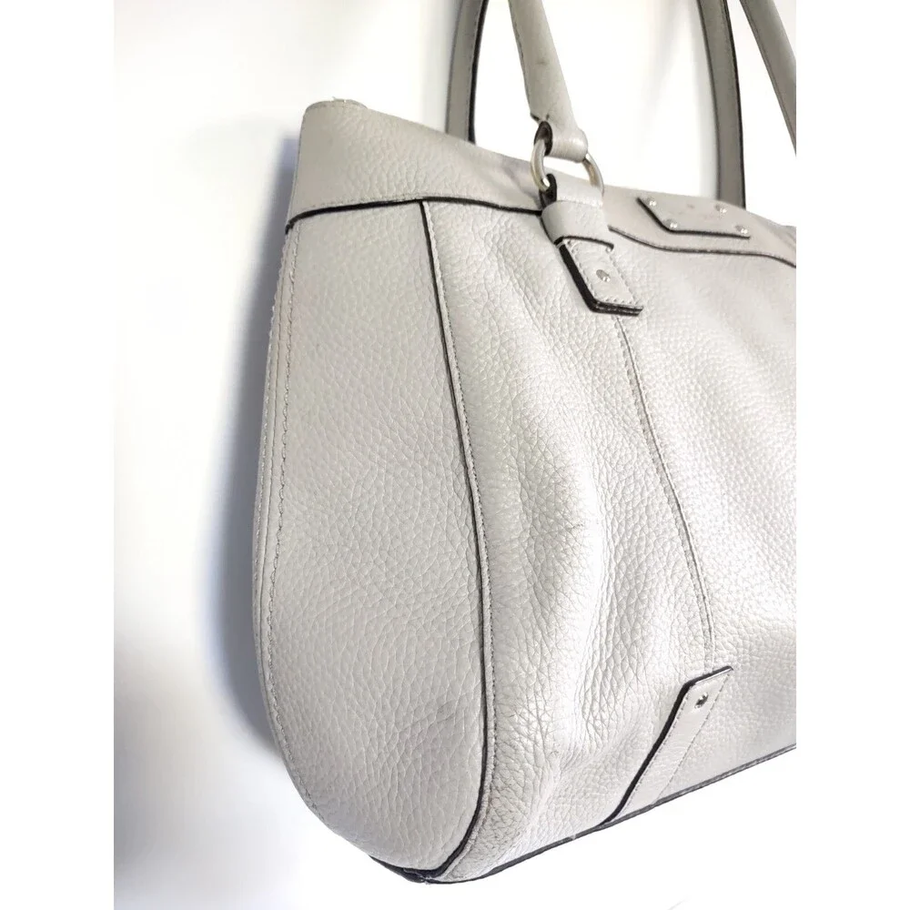 Kate Spade New York Putty Color Large Shoulder Bag 14.5